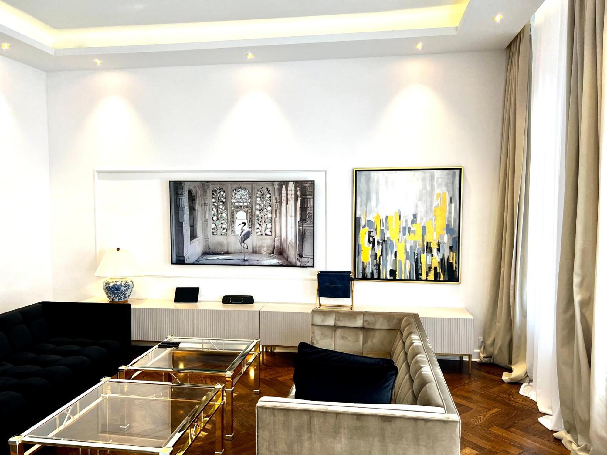 Luxury Apartments Mondrian Market Square III Warschau Kamer foto