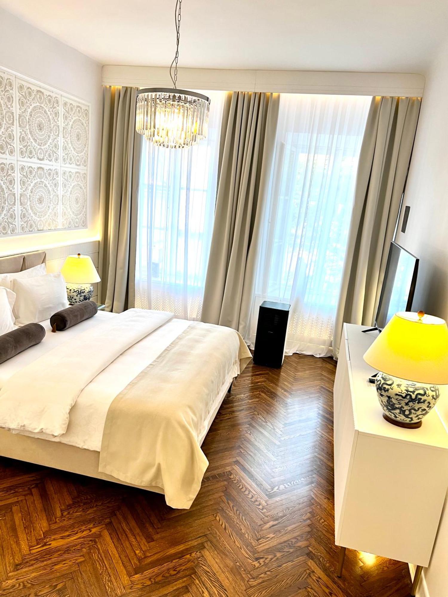 Luxury Apartments Mondrian Market Square III Warschau Kamer foto