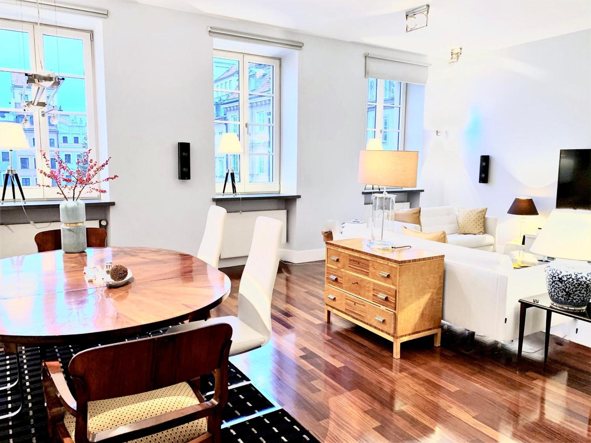 Luxury Apartments Mondrian Market Square III Warschau Kamer foto